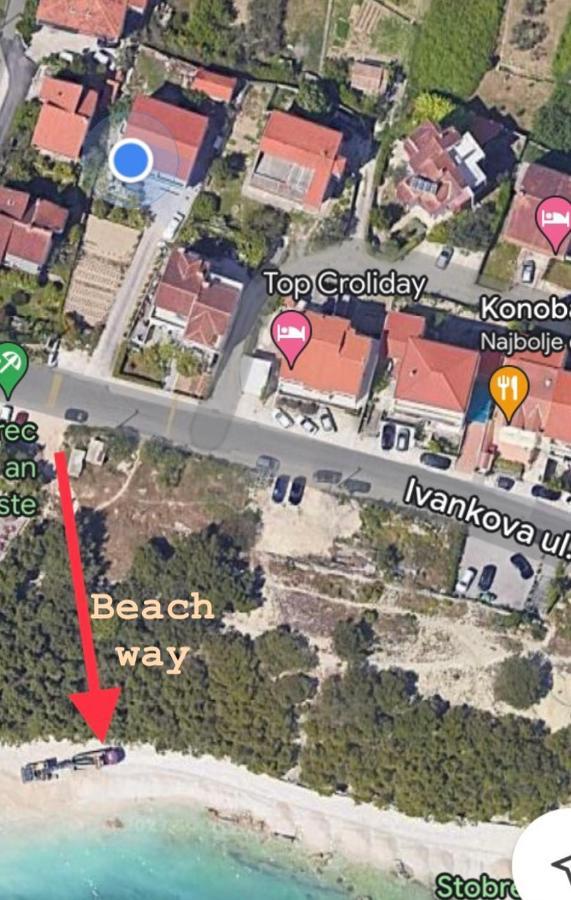 Apartmani Triva 1 Сплит Экстерьер фото